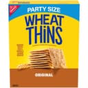 WHEAT THINS Original Snacks, Whole Grain Wheat Crackers, Party Size, 20 oz