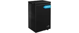 TABU 7.0 Cubic Feet Chest Freezer, Compact Deep Freezer, Black | Top Opening Freezer, 7 Level Adjustable Thermostat &...