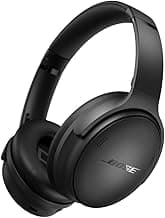 Bose QuietComfort Headphones - Wireless Bluetooth Headphones, Active Over Ear Noise Cancelling and Mic, USB-C Chargin...