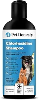 Pet Honesty Chlorhexidine Cat & Dog Seasonal Itch Relief Shampoo, for Allergies, Itching, Skin and Coat Supplement, H...
