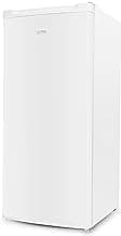 Commercial Cool Upright Freezer, Stand Up Freezer 5 Cu Ft with Reversible Door, White