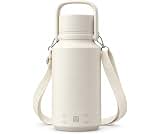 MEGAWISE 1L Portable Electric Kettle, 4 Temp Settings, 8H Keep Warm | 1L portable electric kettle with 4 temp setting...
