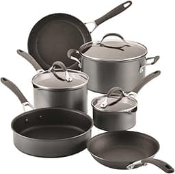 Circulon A1 Series with ScratchDefense Nonstick Induction Pots and Pans Cookware Set, Induction Cookware, Kitchen Ess...