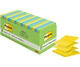 Post-it Pop-up Notes, 18 Sticky Note Pads, 3 x 3 in., School Supplies, Office Products, Accordion Sticky Notes Work w...