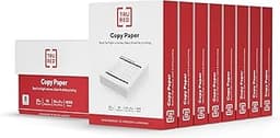 Staples TRU RED Copy and Printer Paper, 8.5 x 11, 20 lb, 92 Bright, 4,000 Sheets/Carton, White Letter Size Paper for ...