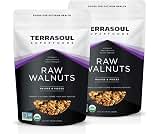Terrasoul Superfoods Organic Raw Walnuts, 2 Lbs (2 Pack) - Chandler Variety | Fresh | Light Color