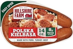 Hillshire Farm Polska Kielbasa Smoked Sausage, 14 Oz. | Fully cooked; ready in minutes; great for grilling & cookouts