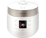 CUCKOO Twin Pressure Rice Cooker 10-Cup Uncooked / 20-Cup Cooked with Nonstick Inner Pot, Large Rice Maker & Warmer w...
