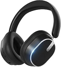 Hybrid Active Noise Cancelling Bluetooth Headphones, Bluetooth 6.0 Over Ear Wireless Headphones with 60H Playtime, Hi...