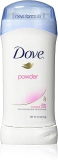 Dove Anti-Perspirant Deodorant Invisible Solid Powder, 2.6 Ounce (Pack of 4)