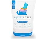 PrettyLitter Health Monitoring Cat Litter, Lotus Flower, 6 lb. Bag | Up to 1 Month Supply, Non-Clumping, Advanced Odo...