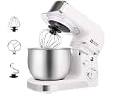 Kitchen in the box Stand Mixer,3.2Qt Mini Electric Food Mixer,6 Speeds Portable Lightweight Kitchen Mixer for Daily U...