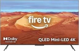Amazon Fire TV 65" Omni Mini-LED Series (newest model), QLED 4K UHD smart TV, Dolby Vision IQ, 144hz gaming mode, Amb...
