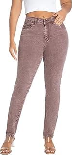 FISCLOSIN Women Colombian Design,Butt Lift,Sexy Skinny Jeans,Stretch Denim Pants