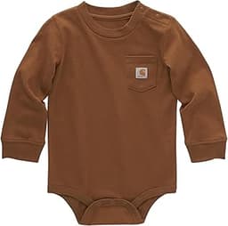 Carhartt Unisex Baby Long-Sleeve Bodysuit