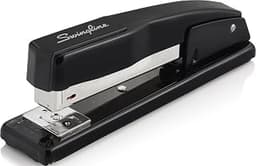 Swingline Commercial Stapler, 20 Sheet Capacity, Jam Free, Metal, Black (44401)