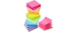 (18 Pack) Pop Up Sticky Notes Refill,3x3 in Popup Notepads,Bright Colors | Accordion Stickies,Super Sticking Power,Of...
