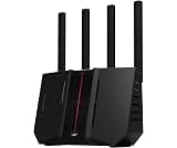ASUS RT-BE9700 WiFi 7 Router - Tri-Band (6GHz), 9.7 Gbps, x2 WAN, Mesh | Coverage up to 2,500 Sq. Ft., Subscription F...