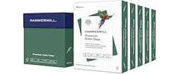 Hammermill Printer Paper, Premium Color 28 lb Copy Paper, 8.5 x 11-5 Ream (2,500 Sheets) - 100 Bright, Made in the US...