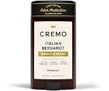 Cremo Italian Bergamot Aluminum Free Deodorant for Men, 48-hour Long Lasting Odor Protection, 2.65oz