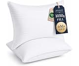 Beckham Hotel Collection Bed Pillows Standard/Queen Size Set of 2 | Original Soft Down Alternative Pillow for Sleepin...