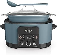 Ninja Foodi PossibleCooker, 8-in-1 Slow Cooker, 8L, Sea Salt Grey, MC1001UK