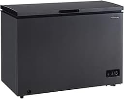 Frigidaire Chest Deep Freezer, 10 Cu. Ft. Capacity, Granita Rugged Design-Adjustable Thermostat-Removable Vinyl Coate...