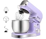 Stand Mixer, Kitchen in the box 3.2Qt Small Electric Food Mixer,6 Speeds Portable Lightweight Kitchen Mixer for Daily...
