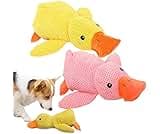 Fauppt Duck Dog Toy for Dogs Pet Supplies,2025 Upgrade Durable Calming Ducks Dog Toy,Squeak Dog Toys Stuffed Fun for ...