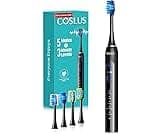 COSLUS C30 Electric Toothbrush for Adults: 3 Intensities & 5 Modes Customized for Effective Yet Gentle Ultra-Clean Fe...