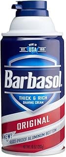 Barbasol Thick and Rich Shaving Cream, Original 10 oz (Pack of 2)
