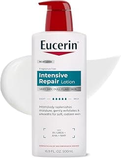 Eucerin Intensive Repair Body Lotion with Urea, AHA and NMF, 16.9 FL OZ