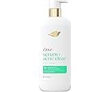 Dove Serum Body Wash Acne Clear with Salicylic Acid, 18.5 oz I Acne body wash with 1% salicylic acid to help clear an...