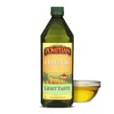 Pompeian Light Taste Olive Oil - 32 Fl Oz - Olive Oil for High Heat Cooking - Light Flavor for Baking and Sauteing - ...