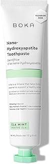 Boka Fluoride Free Toothpaste, Nano Hydroxyapatite Toothpaste, Appropriate for Sensitive Teeth - for Adult Oral Care ...