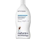 ATTITUDE Dish Soap, EWG Verified, Plant-Based & Vegan Dishwashing Liquid, Naturally Derived, Wildflowers Scent, 23.7 ...