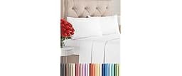 Full Size 4 Piece Sheet Set - Comfy Breathable & Cooling Bed Sheets Set - Hotel Luxury Bedding for Women, Men, Kids, ...