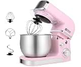 Kitchen in the box Stand Mixer,3.2Qt Small Electric Food Mixer,6 Speeds Portable Lightweight Kitchen Mixer for Daily ...