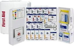First Aid Only SmartCompliance 50-Person OSHA Compliant First Aid Kit for Business and Office Spaces - Large Plastic ...