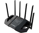 ASUS TUF Gaming BE6500 WiFi 7 Router - Dual-Band, Up to 6.5 Gbps Wireless, Game Accelerator, Multi-Link Operation (ML...