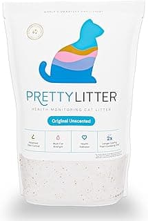 PrettyLitter Health Monitoring Cat Litter, Unscented, 6 lb. Bag