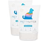 PrettyLitter Health Monitoring Cat Litter, Unscented, 2-Pack, 6 lb. Bags | Up to 2 Months Supply, Non-Clumping, Advan...