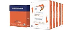 Hammermill Printer Paper, Premium Multipurpose Paper 20 lb, 8.5 x 11-5 Ream (2,500 Sheets) - 97 Bright, Made in the U...