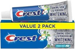 Baking Soda & Peroxide Whitening Toothpaste, Fresh Mint, 5.7 oz, Pack of 2