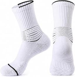 Arcdovion Athletic Crew Socks for Men & Women – Breathable, Cushioned, Odor Resistant for Running & Daily Wear