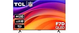 TCL 85-Inch F7D Series QLED 4K UHD HDR Smart Fire TV, 85F7D (2026) | Dolby Vision & Atmos, HDR10+, DTS, Voice Remote ...