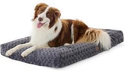 EGOHOME Dog Bed for Large Dogs, Shredded Memory Foam, Washable, Non-Slip | Balanced Support Foam, CertiPUR-US, Remova...