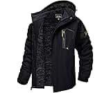 TACVASEN Men's Winter Skiing Jackets Water Resistant Fleece Coats Insulated Thermal Snowboard Jacket Parka Raincoat w...