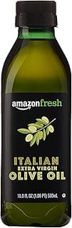 Amazon Fresh, Italian Extra Virgin Olive Oil, First Cold Pressed, 16.9 Fl Oz