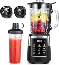 GDOR Professional Blender with 6 Preset Programs, 1300W Smoothie Blender for Ice Crushing & Frozen Fruit, 67 Oz Glass...